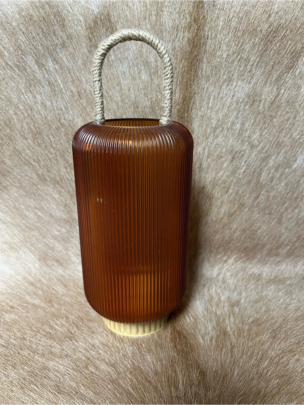 Rustic battery operated lantern